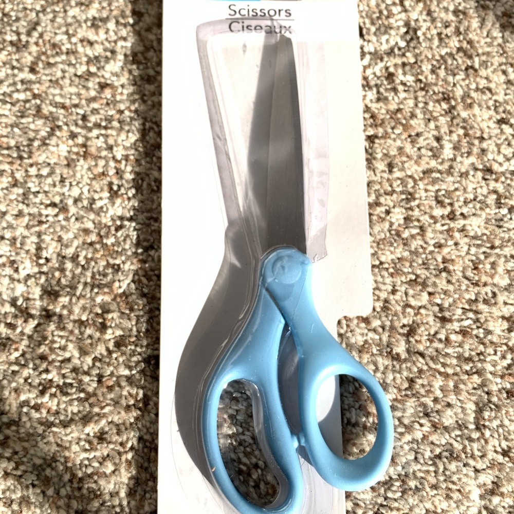 Light Blue Multipurpose Scissors - Picture 2 of 2